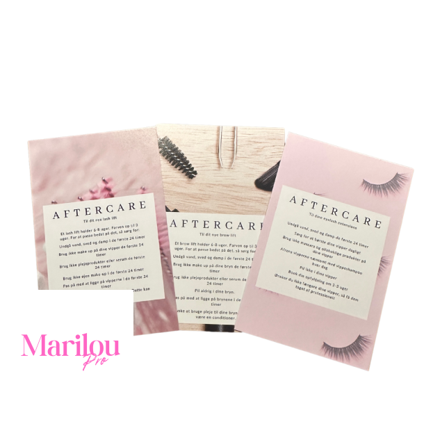 Aftercare Cards