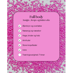 Full Body Wax - Black Weekend 