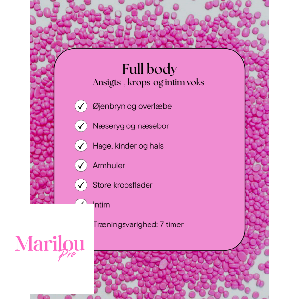 Full Body Wax - Black Weekend 