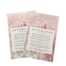 Aftercare Cards