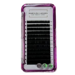 0.12 - C Kurve - Single Lashes 