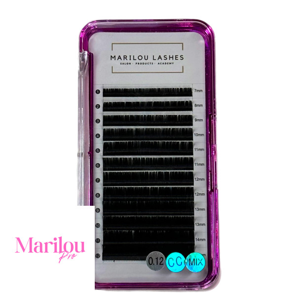 0.12 - CC Kurve - Single Lashes  