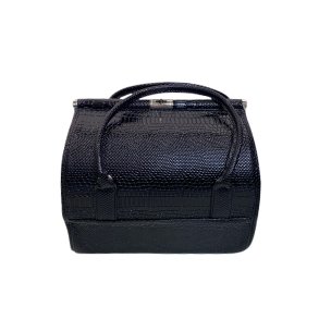 Sort Croco Beautybox