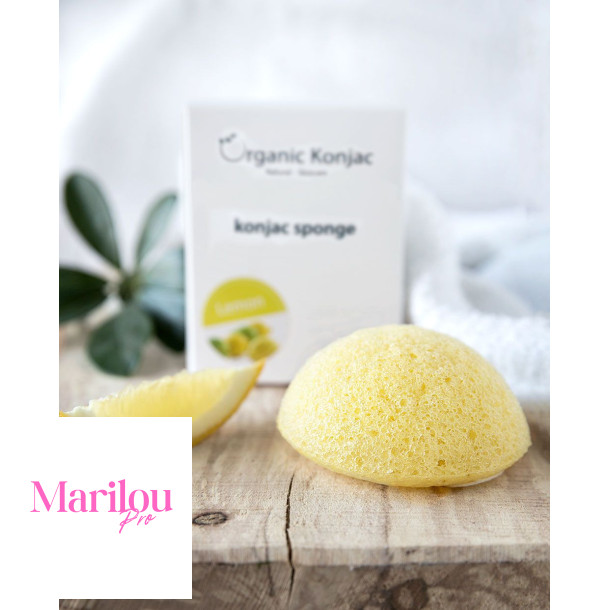Organic Konjac - Lemon - Mod pigmentforandringer