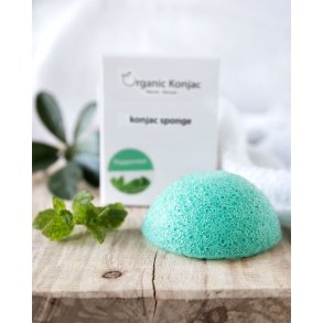 Organic Konjac - Pepermint - Fedtet hud